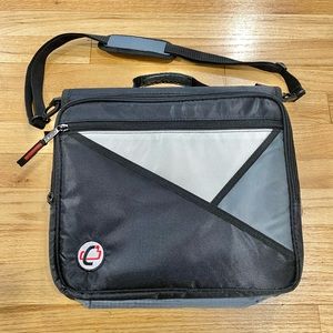 Case-It Zipper Binder Laptop Shoulder Bag never used